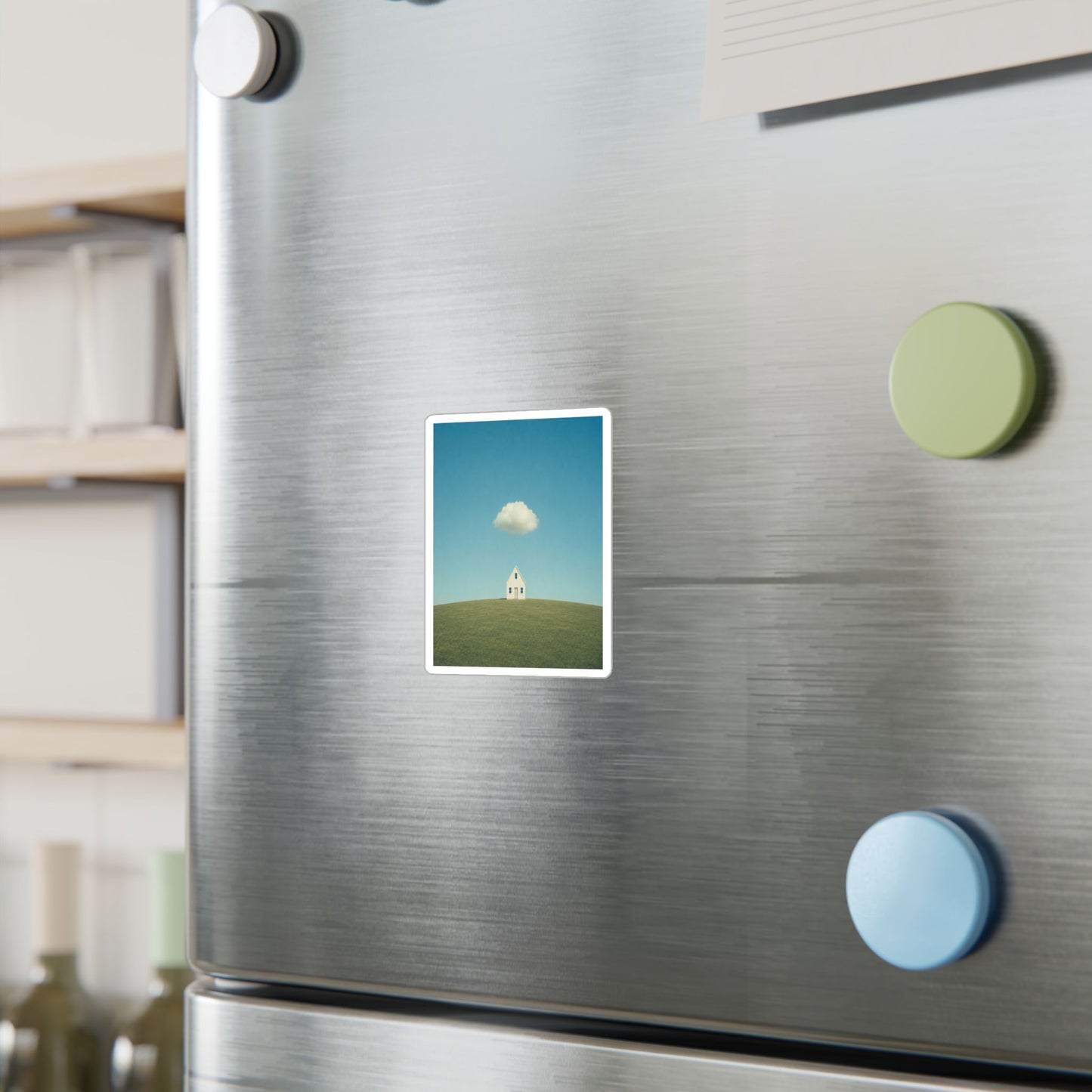 Home, almost. Vinyl dreamcore waterproof sticker.