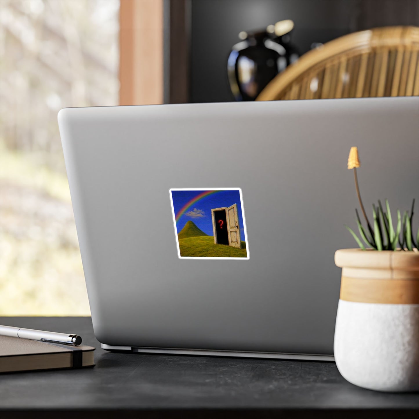 You've been here before. Vinyl dreamcore waterproof sticker.
