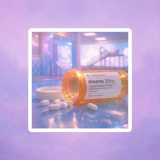 Side effects may include home. Vinyl dreamcore waterproof sticker.