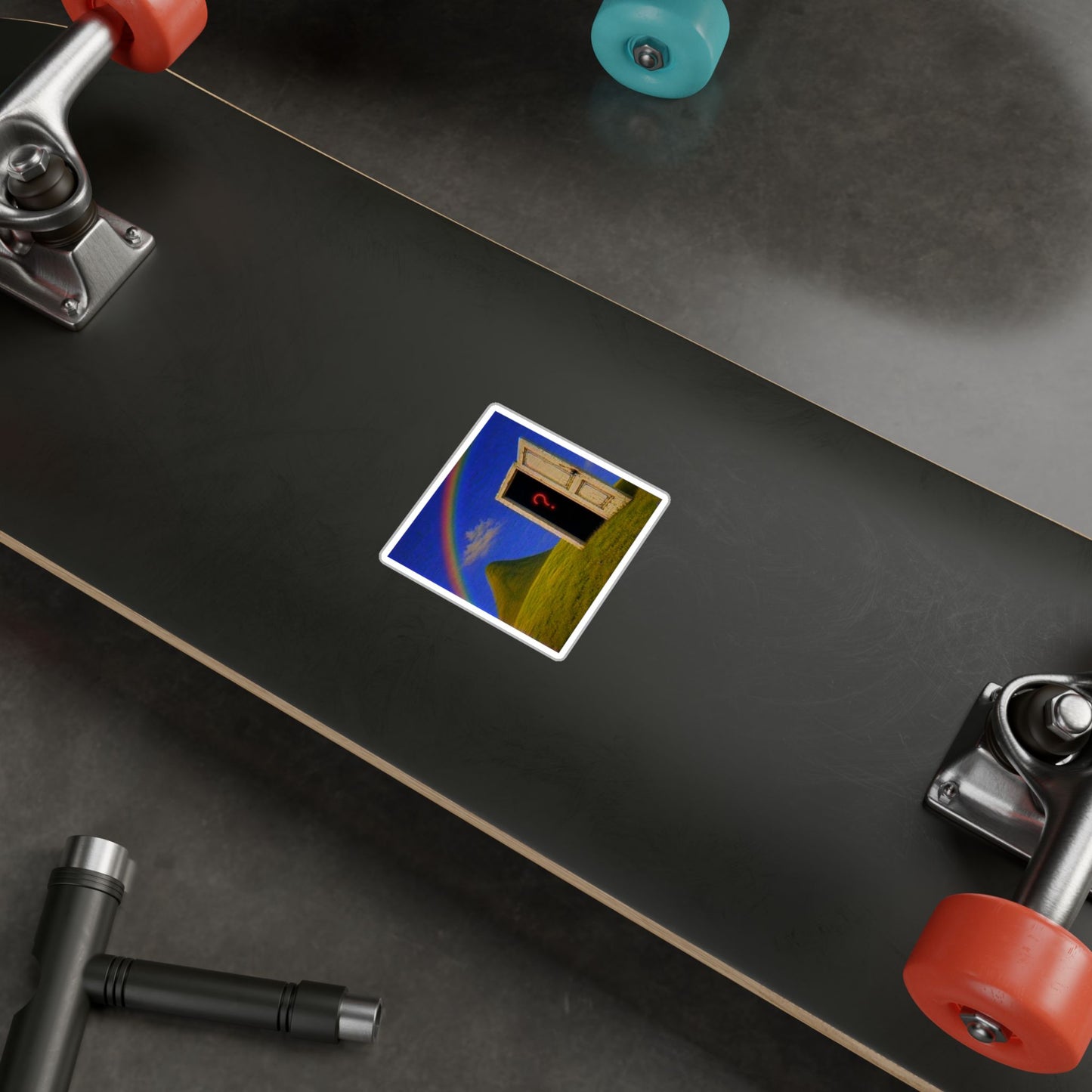 You've been here before. Vinyl dreamcore waterproof sticker.